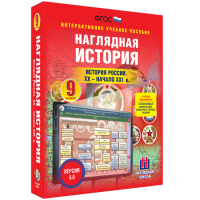 Наглядная история. История России. XX - начало XXI века. 9 класс - fgospostavki.ru - Новосибирск