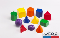 Фигуры геометрические 8 см. Набор цветной - fgospostavki.ru - Новосибирск