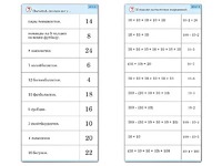 Комплект карточек (10) "Обучающий калейдоскоп. Умножение на 2, 5 и 10" - fgospostavki.ru - Новосибирск