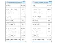 Комплект карточек (10) "Обучающий калейдоскоп. Умножение на 7, 8 и 9" - fgospostavki.ru - Новосибирск