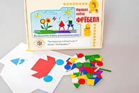 Игровой набор Фребеля "Конструктор плоскостной-1" (Серия "Эксперимент") - fgospostavki.ru - Новосибирск
