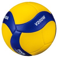 Мяч волейбольный Mikasa V200W (размер 5, синтетическая кожа, профессиональный) - fgospostavki.ru - Новосибирск