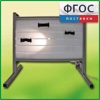 Панель с держателями и подсветкой для монтажа оборудования для проведения демонстрационных опытов по химии - fgospostavki.ru - Новосибирск