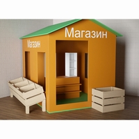 Игровой домик «Рынок» - fgospostavki.ru - Новосибирск