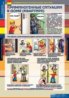 Комплект таблиц. ОБЖ. Поведение в криминогенных ситуациях. - fgospostavki.ru - Новосибирск