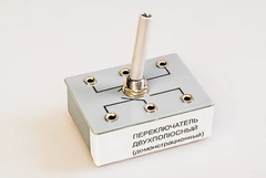 Переключатель двухполюсный (демонстрационный) - fgospostavki.ru - Новосибирск