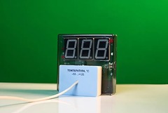Датчик температуры с независимой индикацией (термометр демонстрационный) - fgospostavki.ru - Новосибирск