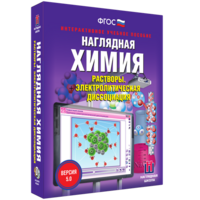 Наглядная химия. Растворы. Электролитическая диссоциация - fgospostavki.ru - Новосибирск
