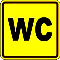 Тактильный знак (WC) 100х100 - fgospostavki.ru - Новосибирск
