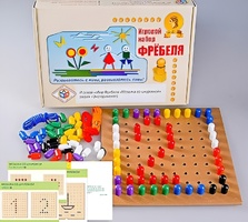 Игровой набор Фребеля "Мозаика со шнуровкой" (серия "Эксперимент") - fgospostavki.ru - Новосибирск