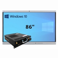 Интерактивная панель 86" (встроенный ПК Win10, Intel i5) - fgospostavki.ru - Новосибирск