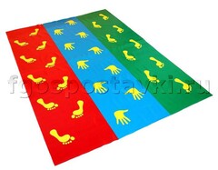 Коврик координационный "Мы идем-3" (2х слойная кожа) - fgospostavki.ru - Новосибирск