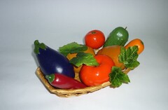 Муляжи "Корзина с овощами" - fgospostavki.ru - Новосибирск