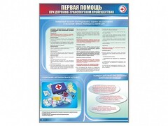 Стенды "Первая помощь при дорожно-транспортном происшествии" - fgospostavki.ru - Новосибирск