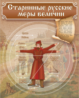 Стенд "Старинные русские меры величин" - fgospostavki.ru - Новосибирск