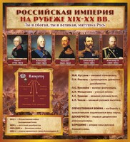 Стенд "Российская Империя" - fgospostavki.ru - Новосибирск