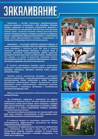Стенд "Закаливание" - fgospostavki.ru - Новосибирск