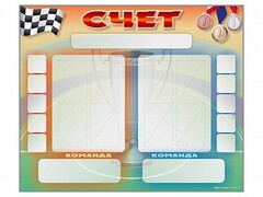 Стенд-табло маркерное для спортзалов - fgospostavki.ru - Новосибирск