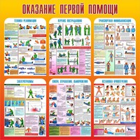 Стенд "Оказание первой помощи" - fgospostavki.ru - Новосибирск