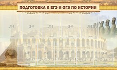 Стенд "Подготовка к ЕГЭ и ОГЭ по истории" - fgospostavki.ru - Новосибирск