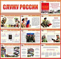 Стенд "Служу России" - fgospostavki.ru - Новосибирск