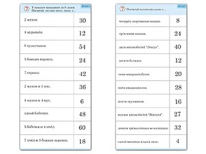 Комплект карточек (10)  "Обучающий калейдоскоп. Умножение на 3, 4 и 6" - fgospostavki.ru - Новосибирск
