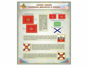 Стенд "Боевое знамя. Символы доблести и славы" - fgospostavki.ru - Новосибирск