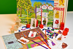 Игровой набор Фребеля "Аленький цветочек" (серия "Сказочный мир". Выпуск 2) - fgospostavki.ru - Новосибирск