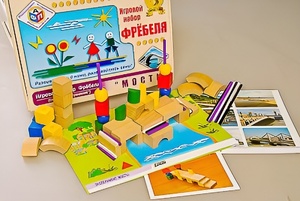 Игровой набор Фребеля "Мосты" (серия "Эксперимент") - fgospostavki.ru - Новосибирск