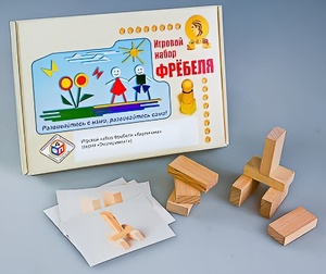 Игровой набор Фребеля "Кирпичики" (серия "Эксперимент") - fgospostavki.ru - Новосибирск