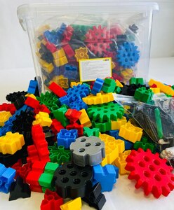 Конструктор STEM "Шестеренки" 400 деталей - fgospostavki.ru - Новосибирск