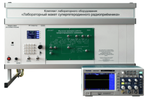 Комплект лабораторного оборудования «Лабораторный макет супергетеродинного радиоприёмника»  - fgospostavki.ru - Новосибирск