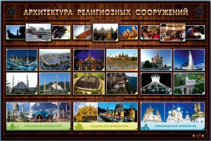 Интерактивный электрифицированный стенд "Архитектура религиозных сооружений" - fgospostavki.ru - Новосибирск