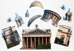 Набор магнитных карточек "Маленькие архитекторы: Исаакиевский собор" - fgospostavki.ru - Новосибирск