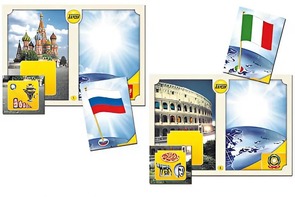 Настольно-печатная игра "Флаги стран мира 1. Европа" - fgospostavki.ru - Новосибирск