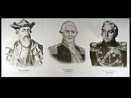 Портреты путешественников (25 штук, формат А3) - fgospostavki.ru - Новосибирск