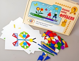 Игровой набор Фребеля "Конструктор плоскостной-3" (Серия "Эксперимент") - fgospostavki.ru - Новосибирск