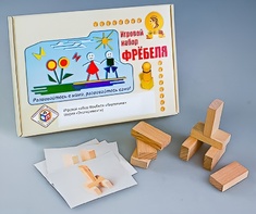 Игровой набор Фребеля "Кирпичики" (серия "Эксперимент") - fgospostavki.ru - Новосибирск
