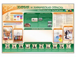 Стенд-уголок "Химия и химическая отрасль Российской Федерации" - fgospostavki.ru - Новосибирск