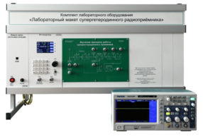 Комплект лабораторного оборудования «Лабораторный макет супергетеродинного радиоприёмника»  - fgospostavki.ru - Новосибирск