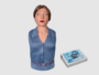Тренажер-манекен взрослой пострадавшей женщины "Ирина" (голова, торс) для отработки приемов сердечно-легочной реанимации - fgospostavki.ru - Новосибирск