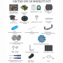 Robo kit DIYGO Мобильный робот с колесами всенаправленного движения - fgospostavki.ru - Новосибирск